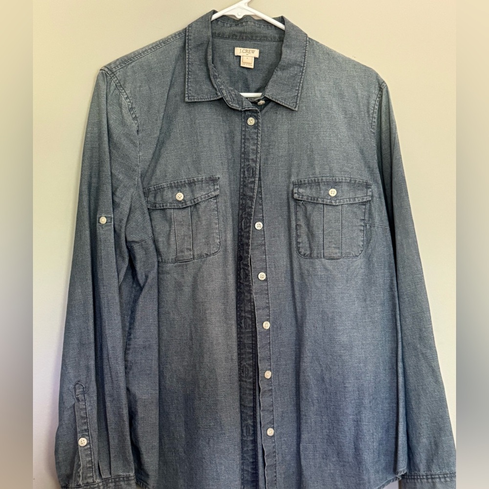 J.crew denim top
